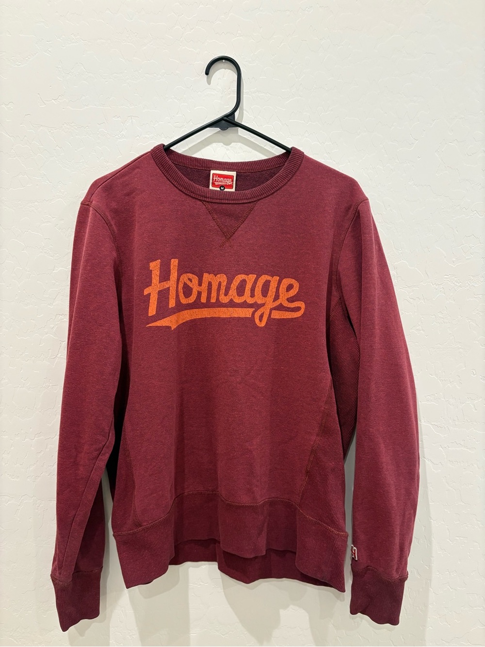 Homage Men's Maroon Sweatshirt